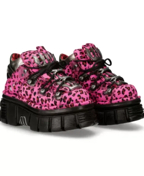 New New Rock Anke Boot Ania Print Tower With ace -et011-C7