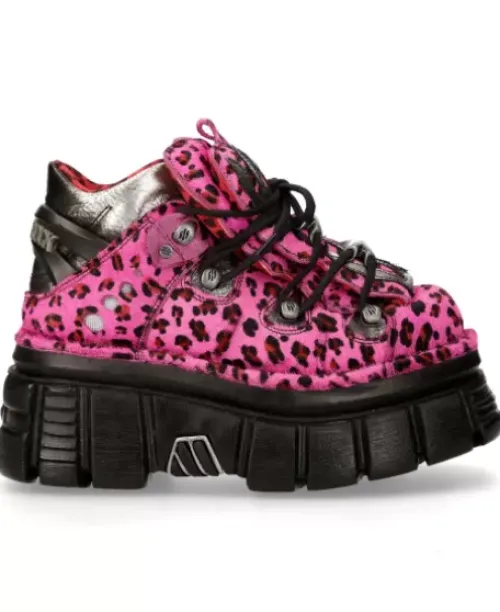 New New Rock Anke Boot Ania Print Tower With ace -et011-C7