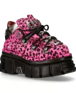 New New Rock Anke Boot Ania Print Tower With ace -et011-C7