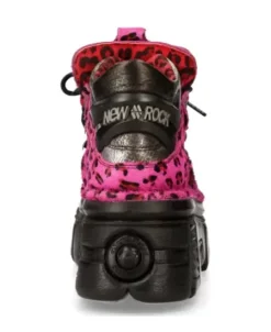 New New Rock Anke Boot Ania Print Tower With ace -et011-C7