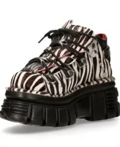 Best New Rock Anke Boot Ania Print Tower With ace -et011-C9