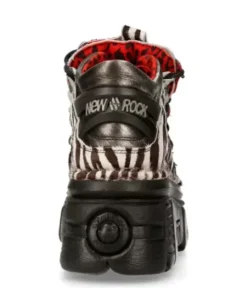 Best New Rock Anke Boot Ania Print Tower With ace -et011-C9