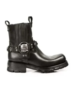 New Rock Anke Boot Back otorcyce  -7621-1