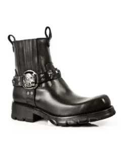 New Rock Anke Boot Back otorcyce  -7621-1