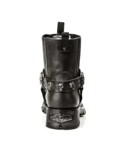 New Rock Anke Boot Back otorcyce  -7621-1