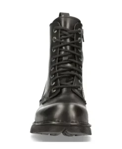 Outlet New Rock Anke Boot Back Paning With ace -Newii084-1