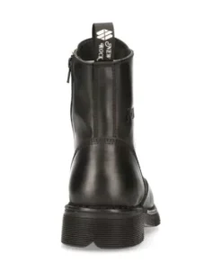 Outlet New Rock Anke Boot Back Paning With ace -Newii084-1