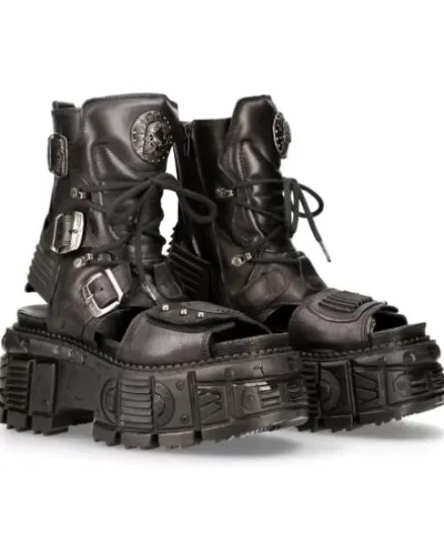 Online New Rock Anke Boot Back Tank -Bio107-C3