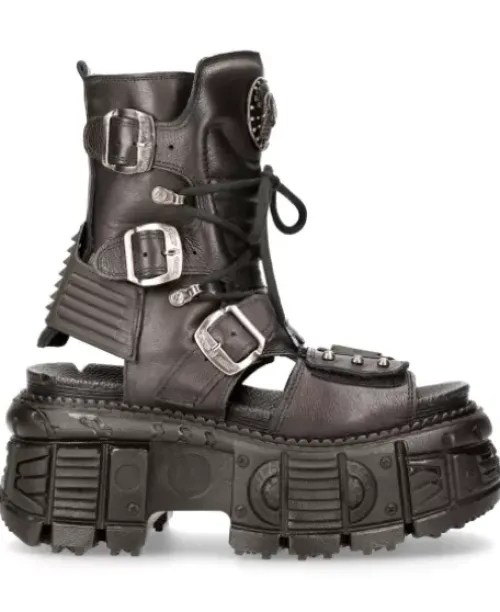 Online New Rock Anke Boot Back Tank -Bio107-C3