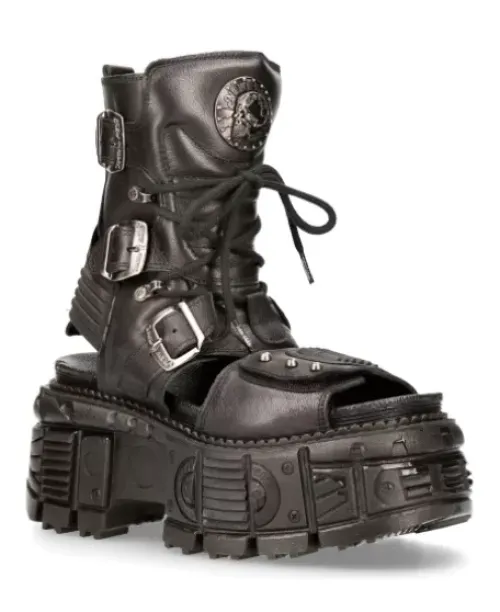 Online New Rock Anke Boot Back Tank -Bio107-C3