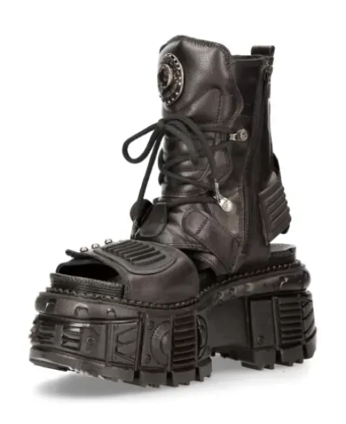 Online New Rock Anke Boot Back Tank -Bio107-C3
