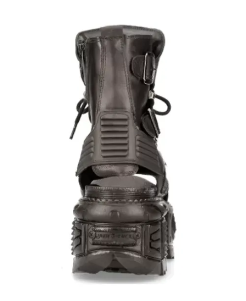 Online New Rock Anke Boot Back Tank -Bio107-C3
