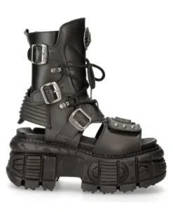 Outlet New Rock Anke Boot Back Tank  -Bio107-V1