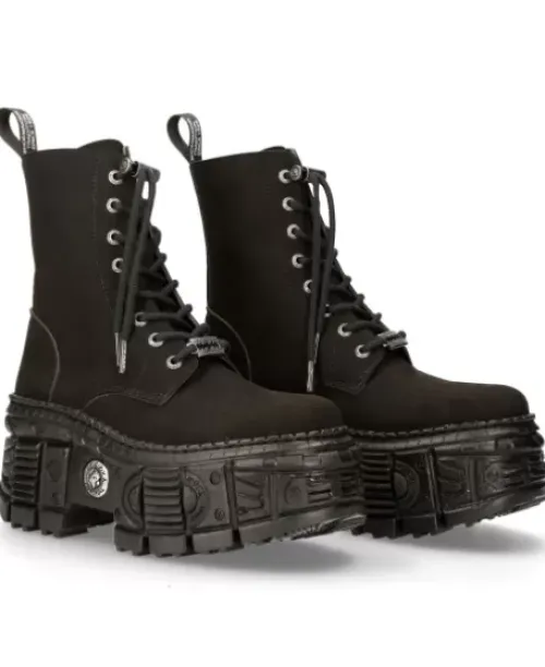 New Rock Anke Boot Back Tank With ace -Wa026N-V1