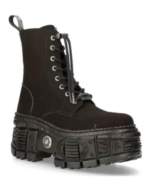 New Rock Anke Boot Back Tank With ace -Wa026N-V1
