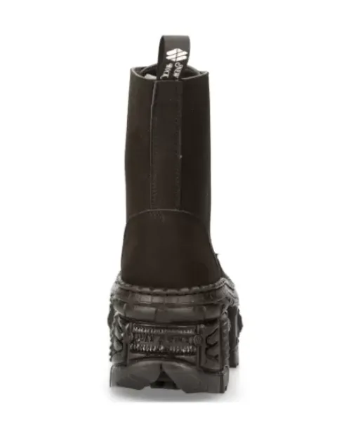 New Rock Anke Boot Back Tank With ace -Wa026N-V1