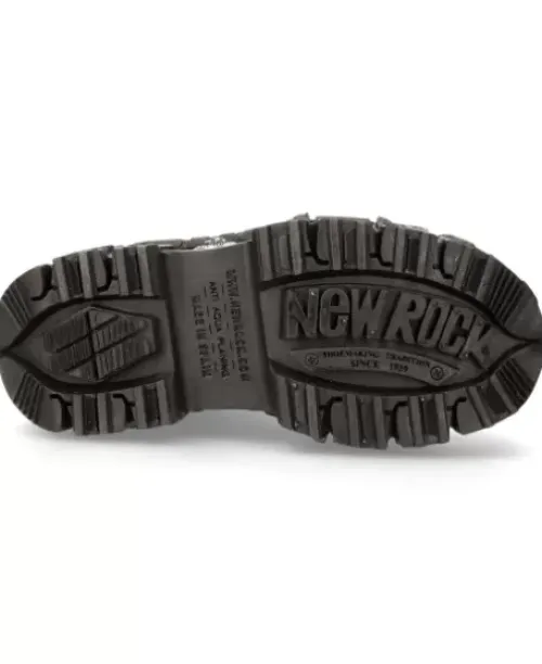 New Rock Anke Boot Back Tank With ace -Wa026N-V1