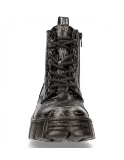 New New Rock Anke Boot Back Tower  -Wa005-V39