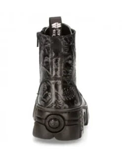 New New Rock Anke Boot Back Tower  -Wa005-V39
