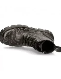New New Rock Anke Boot Back Tower  -Wa005-V39
