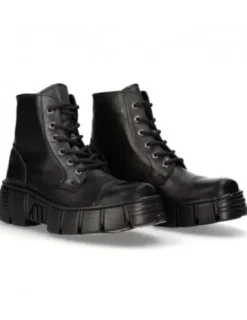 New New Rock Anke Boot Back Tower With ace -Wa005Nn-1