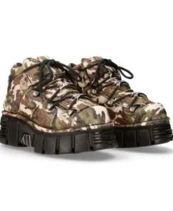 Clearance New Rock Anke Boot Back Tower With ace -106-C68