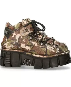Clearance New Rock Anke Boot Back Tower With ace -106-C68