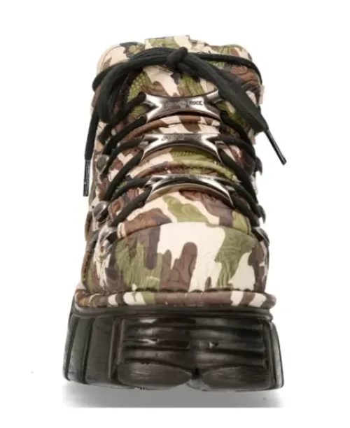 Clearance New Rock Anke Boot Back Tower With ace -106-C68