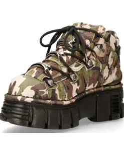 Clearance New Rock Anke Boot Back Tower With ace -106-C68