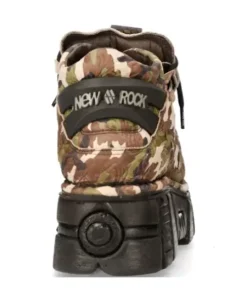 Clearance New Rock Anke Boot Back Tower With ace -106-C68