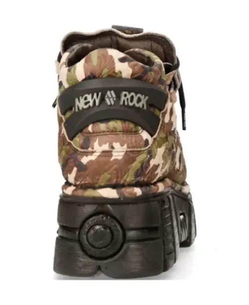 Clearance New Rock Anke Boot Back Tower With ace -106-C68