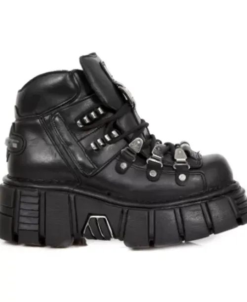 Outlet New Rock Anke Boot Back Tower With ace -220-2