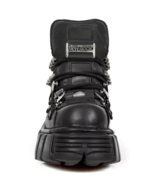 Outlet New Rock Anke Boot Back Tower With ace -220-2