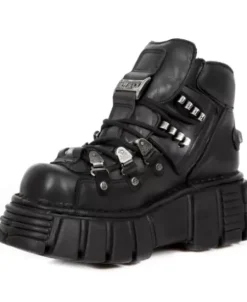 Outlet New Rock Anke Boot Back Tower With ace -220-2