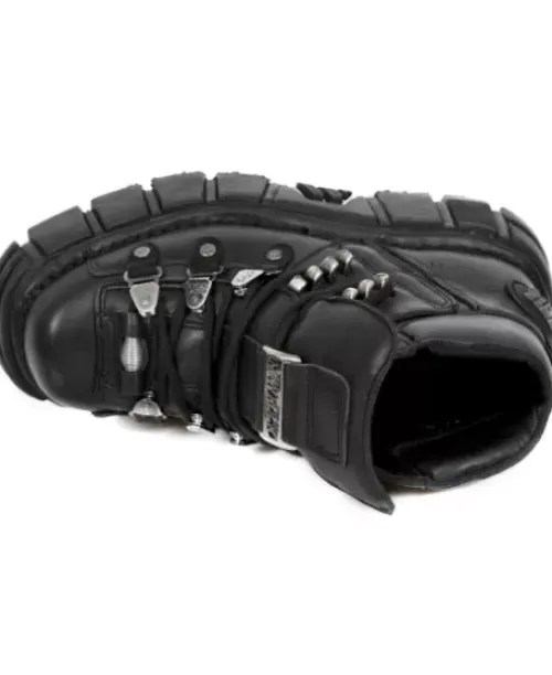 Outlet New Rock Anke Boot Back Tower With ace -220-2