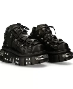 New New Rock Anke Boot Back Tower With ace -106-70