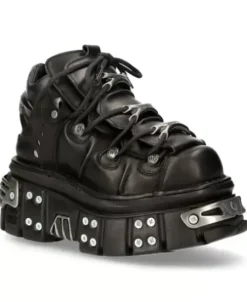 New New Rock Anke Boot Back Tower With ace -106-70