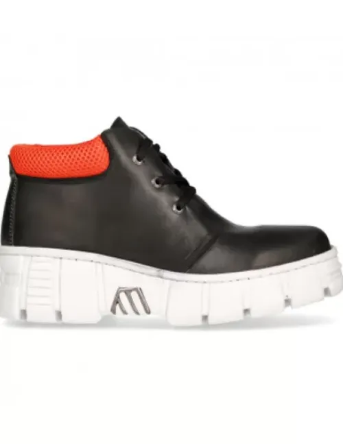 New New Rock Anke Boot Back Tower With ace -Wa011-C1