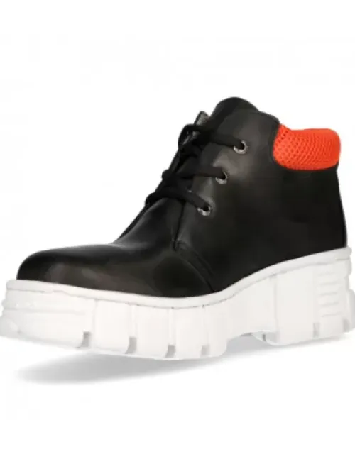 New New Rock Anke Boot Back Tower With ace -Wa011-C1