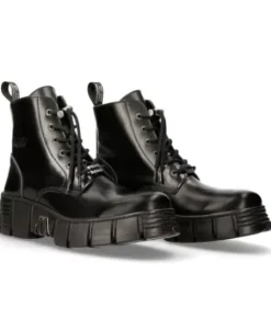 Best New Rock Anke Boot Back Tower With ace -Wa025N-C3