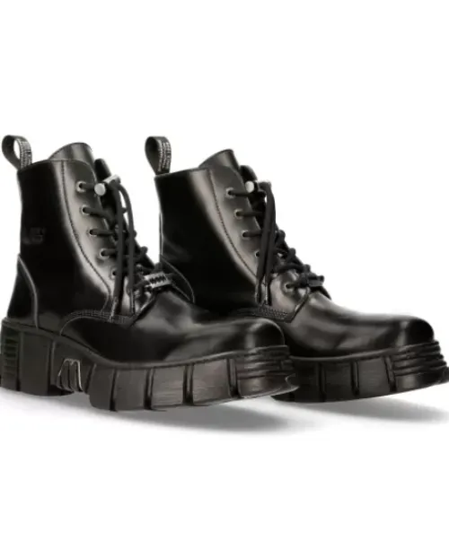 Best New Rock Anke Boot Back Tower With ace -Wa025N-C3