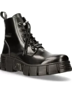 Best New Rock Anke Boot Back Tower With ace -Wa025N-C3