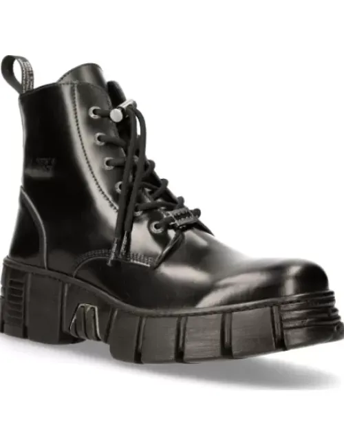 Best New Rock Anke Boot Back Tower With ace -Wa025N-C3