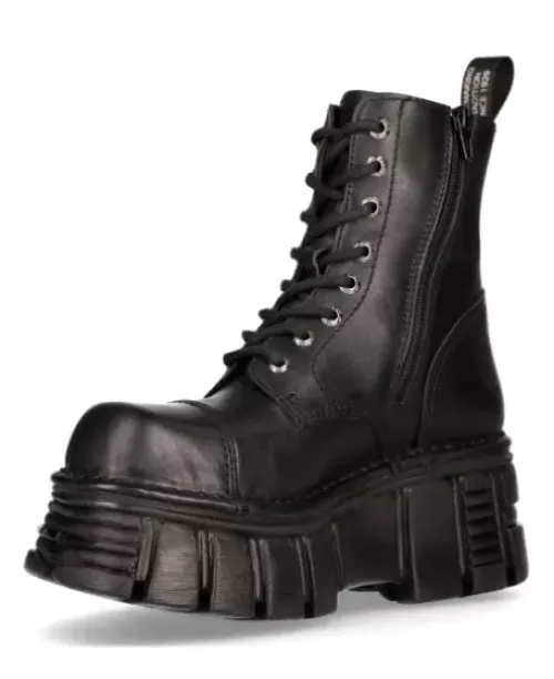 Sale New Rock Anke Boot Back Tower With ace -Newii083-39
