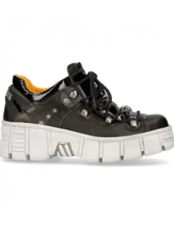 New Rock Anke Boot Back Tower With ace -Wa001-C8
