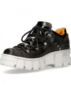 New Rock Anke Boot Back Tower With ace -Wa001-C8