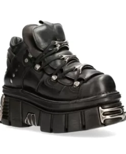 Outlet New Rock Anke Boot Back Tower With ace -106-112