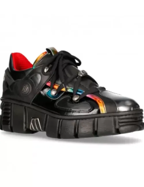 Best New Rock Anke Boot Back Tower With ace -Wa003-C2