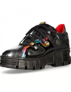 Best New Rock Anke Boot Back Tower With ace -Wa003-C2