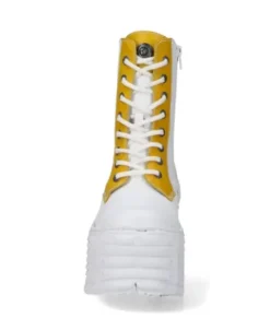 Outlet New Rock Anke Boot Back Tower With ace -T008-C1